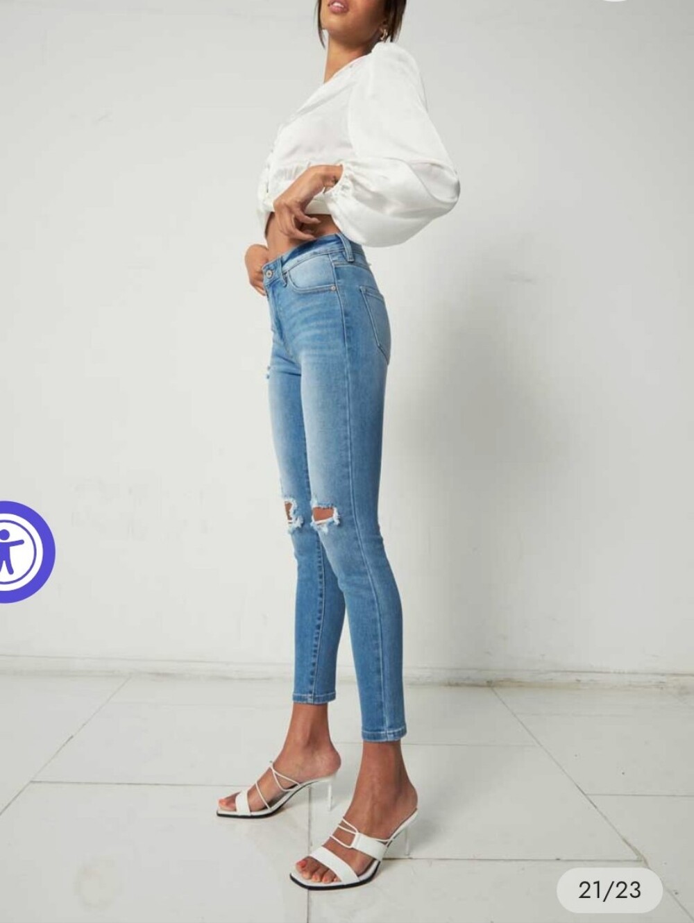 KanCan Distressed Skinny Jeans Size 11/29